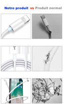 Charger l'image dans la galerie, Câble Lightning iPhone 2 Mètres