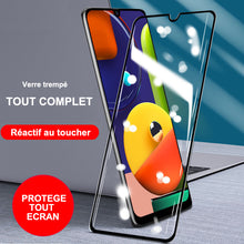 Charger l&#39;image dans la galerie, Protection d&#39;écran complète verre trempé Galaxy A10
