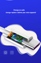 Charger l&#39;image dans la galerie, Câble USB vers TYPE-C 1 Mètre  pour SAMSUNG , HUAWEI
