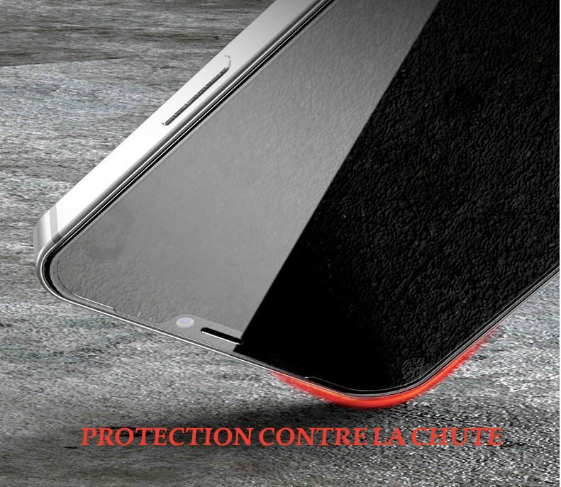 Film protection d'écran en verre trempé iPhone 11 – RED SKY