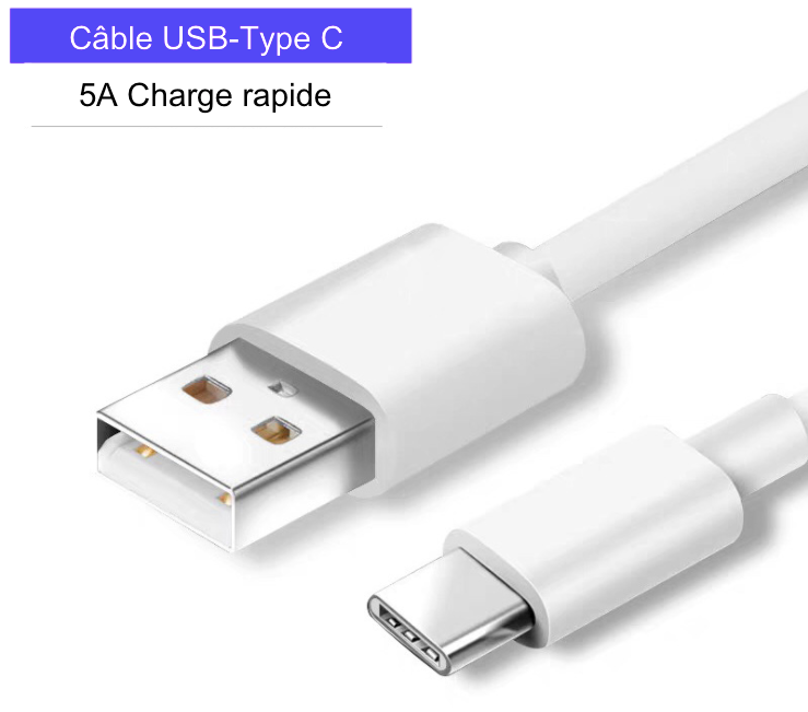 Câble USB vers TYPE-C 1 Mètre  pour SAMSUNG , HUAWEI