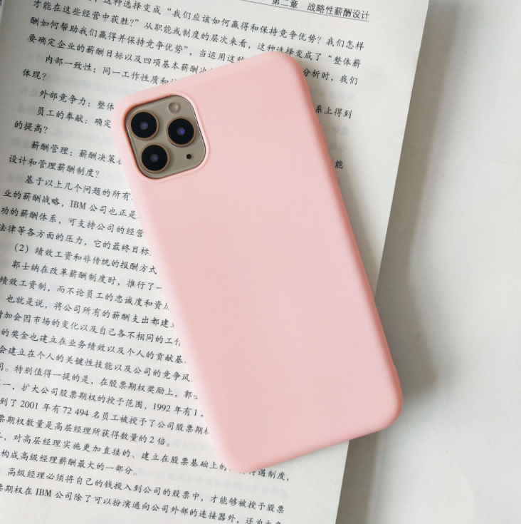 Coque souple iPhone Rose